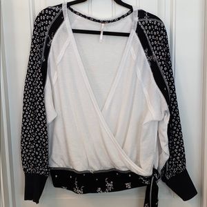 Free People long sleeve thermal top